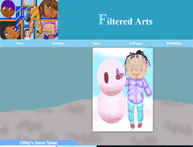 Tablet Screenshot of filteredarts.com